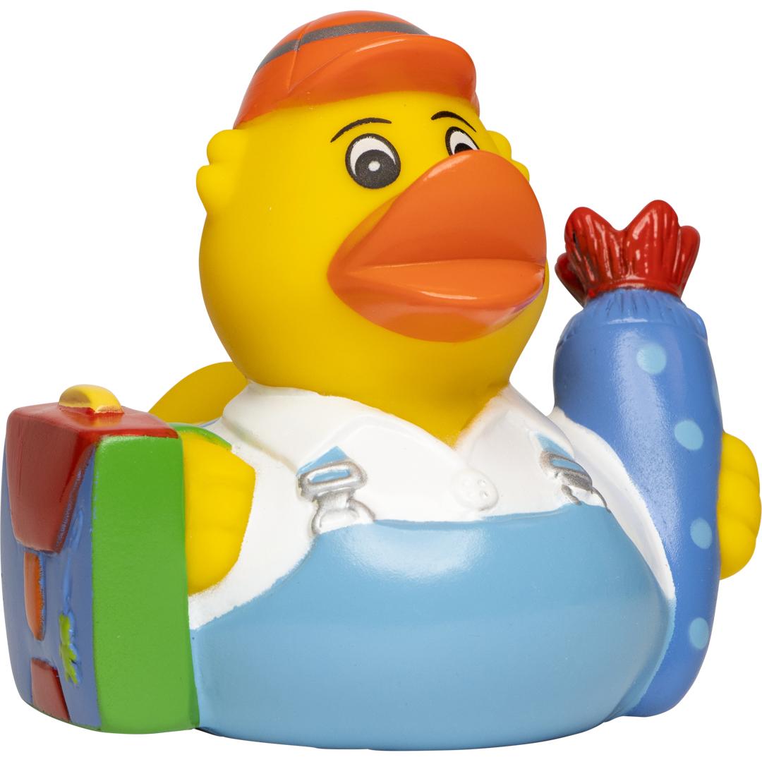 M131136 Hellblau - Quietsche-Ente Erstklässler/-in - mbw